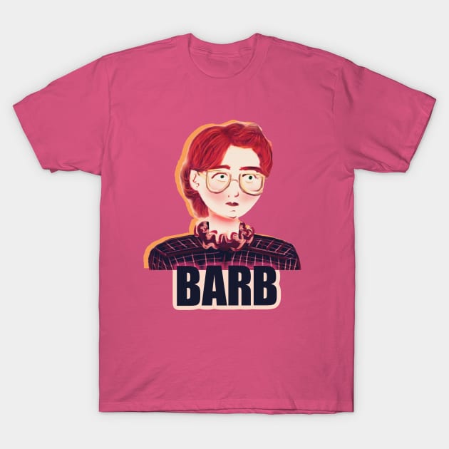 Barb T-Shirt by minniemorrisart